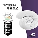 Travesseiro de Corpo Minhocão para Gestante - 21x150 cm - Fibrasca, Branco glide