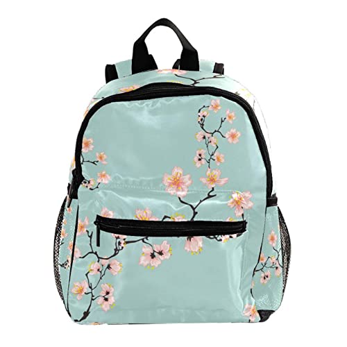 Sac à dos filles et garçons fleurs de cerisier 30cm pour sorties au parc et activités créatives
