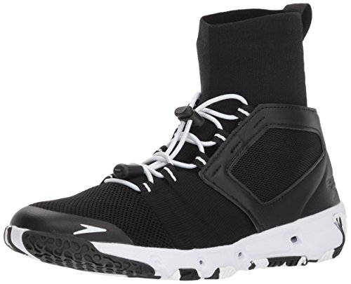 Speedo Women's Water Shoe Hydroforce XT Athletic - Manufacturer Discontinued,black/white,5 Womens US