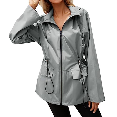 Cortavientos ligero mujer impermeable para evitar la lluvia en rutas y senderos