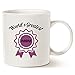 Christmas Gifts Best Coffee Mug for Mom - World's Greatest Mom - Unique Gifts for Mother, Mom, Mama, Grandma, Porcelain Cup White, 14 Oz