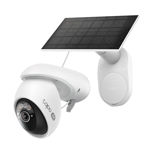 Miniatura 3 de Tapo C660 Kit - Cámara Vigilancia WiFi Exterior 360º, Panel Solar, 4K 8MP | Detección de Movimiento, Personas, Mascotas y Vehículos. Batería 10000mAh. Visión Nocturna Color. Alarma Luz y Sonido. IP65.