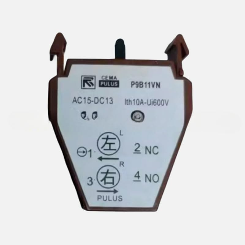 5-piece set of brand new button contacts P9B11VN 1 open and 1 close