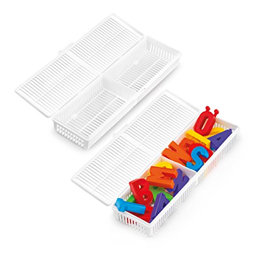 Sablon Quercetti 5211 - Magneta ABC magnetische Buchstaben mit Malbrett, 64 Teile