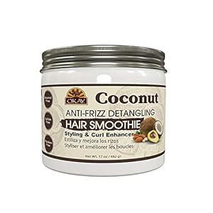 Okay-coconut-anti-frizz-detangling-hair-smoothie-17-ounce-White-17-Ounce Okay coconut anti frizz detangling hair smoothie 17 ounce, White, 17 Ounce