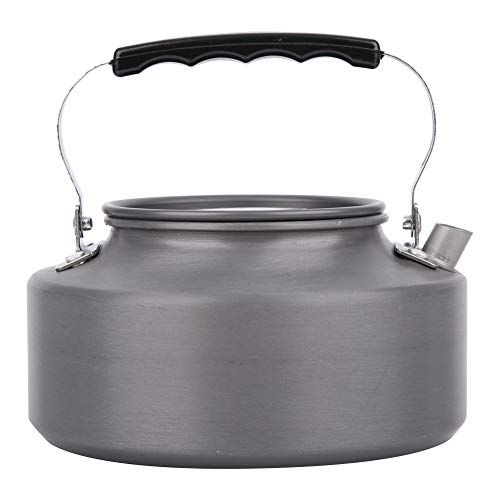 Théière de camping en alliage d'aluminium durable pour bivouac