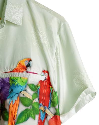 HAPPY BAY Men's Hawaiian Shirt Dress Boho4