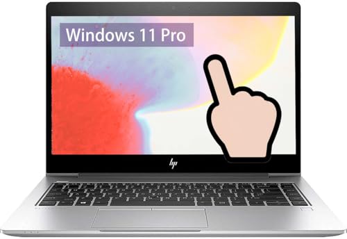 Image of HP EliteBook 840 G6 Touchscreen Laptop, 14'' FHD (1920x1080) Notebook, Intel Core i7-8665U, 16GB RAM, 512GB SSD, CAM, Windows 11 Pro (Renewed)