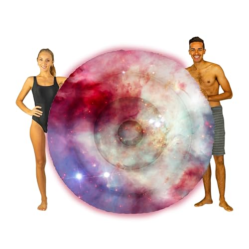 Pool Candy LED 72in Giant Galaxy Island Pool Float PC4852GPU