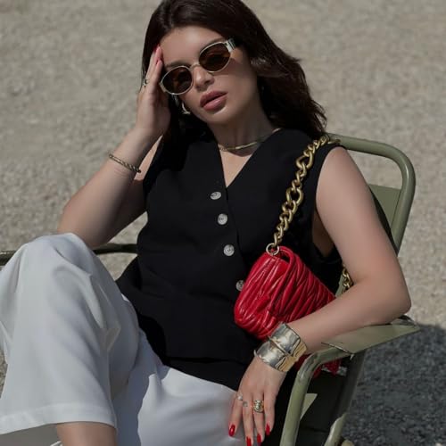 Image of Small Purses for Women Summer Crossbody Bag Quilted Evening Clutch Handbags