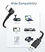 Gonifeto Dash Cam Power Cord,(10Ft USB Type-C) Thicker Shielded USB C Dashcam Charger Cable, Mirror Camera Charging Cable,90 Degree Dash Cam Replacement Power Cord. Car Dashcams Power Adapter Wire