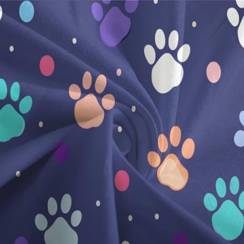 Funda nórdica de perro para cama individual infantil que transforma el dormitorio con color neón 8
