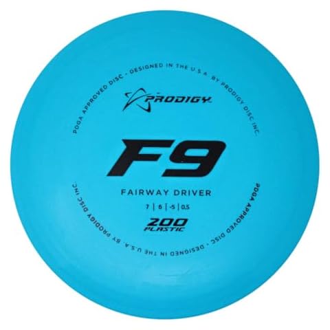 Prodigy Disc 200 F9 | Understable Disc Golf Fairway Driver | Extremely Durable | Great Disc Golf Disc for Beginners | Colors May Vary (170-175g) Cover