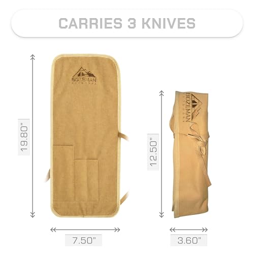 Set de Tabla y Cuchillos para Camping BOZEMAN OUTDOORS miniatura 5