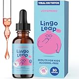 JoySpring LingoLeap – Liquid Kids Formula with Zeolite Clinoptilolite, Methylated B12 & Vitamin D3 | Gentle Daily Support for Kids’ Wellness | Ages 3+ | (1fl oz) 30 Servings