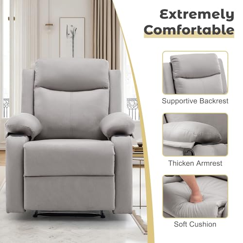 Sillón Plegable Tela Lino Caqui miniatura 4