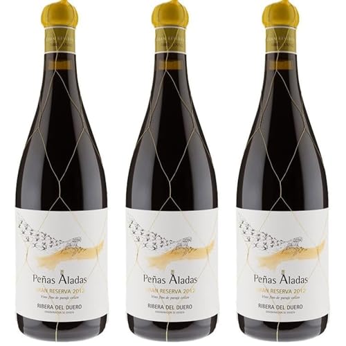 Dominio del Águila Peñas Aladas Gran Reserva, vino tinto español con crianza prolongada, elegancia y complejidad ideal para carnes, guisos y quesos| 3 botellas