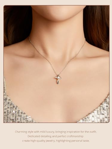 Collier croix dorée argent 925 pour sublimer vos tenues