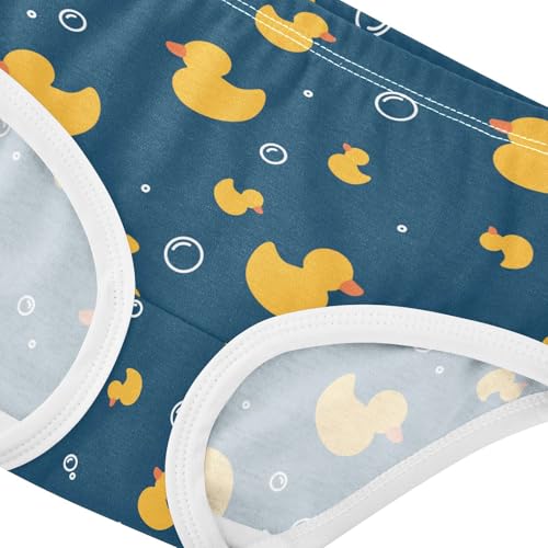 Little Girl Underwear Toddler Panties Kids Undies Duck Bubble Soft Cotton Briefs 2T-8Y4