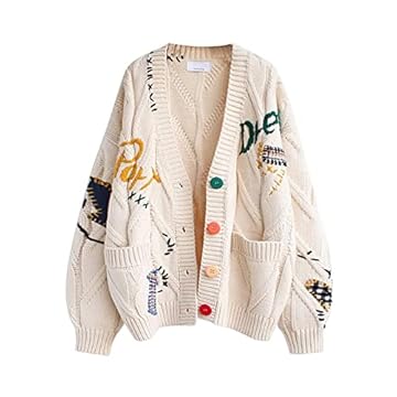 wool sweater with embroidery