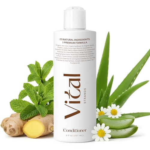 Natural Hair Conditioner for Women (8 fl oz) - Acondicionador para Cabello - 23 Premium Ingredients