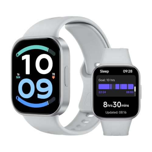 XIAOMI Redmi Watch 6 Active, Seguimiento Fitness, 18 dĂas de baterĂa, Plata