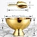 Mipau Large Champagne Bowl,12L Champagne Bowl Ice-Bucket with Scoop Stainless Steel Large Wine Bucket Big Ice Bucket for Parties Wine Beer Home Bar Celebrations,16in