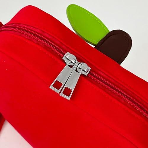 Cute Apples Shaped Crossbody Bag for Women Girls, Cartoon Fruit Shape Shoulder Bag Novelty Handbag Purse for Daily Use2