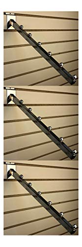 Waterfall Square Tube 6 Ball For Slatwall 16