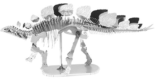 Fascinations Metal Earth 3D Metal Model Kits Set Of 4 Dinosaurs - T-Rex, Stegosaurus, Triceratops And Pteranodon #TOP3