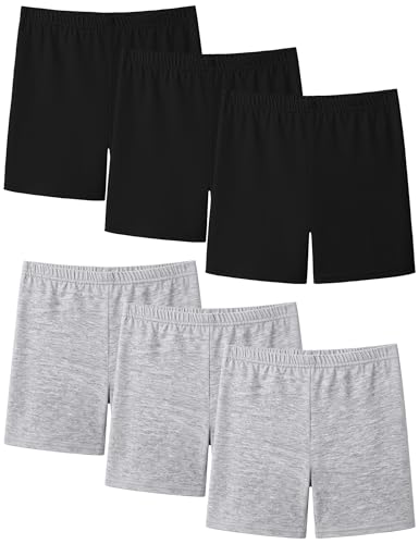 Image of BOOPH Girls Bike Shorts Toddler Cartwheel Short for Dance Underdress | Kids Biker Shorts for 2-10T