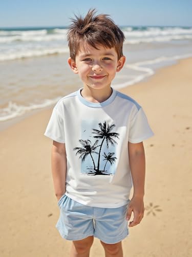 Image of GERU Oversize Boys Summer Sets Short Sleeve Top+Shorts (order a size down)