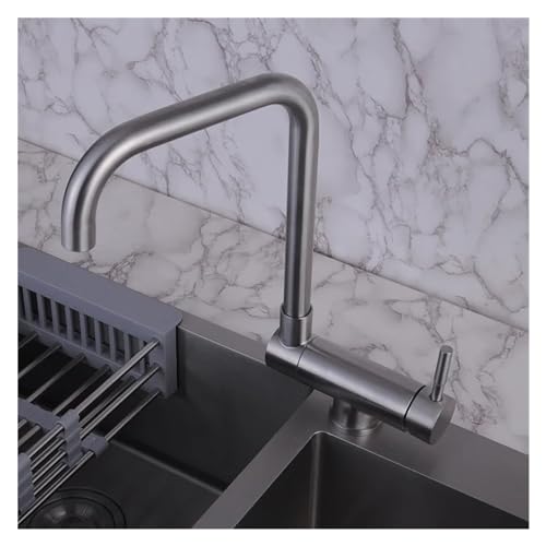 Cuisine pliante mitigeur rabattable acier inoxydable premium - 4