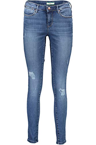 Guess Vaqueros W0YA03D4483 Denim Jeans Mujer Zapatos Azul, Zapato azul, 34