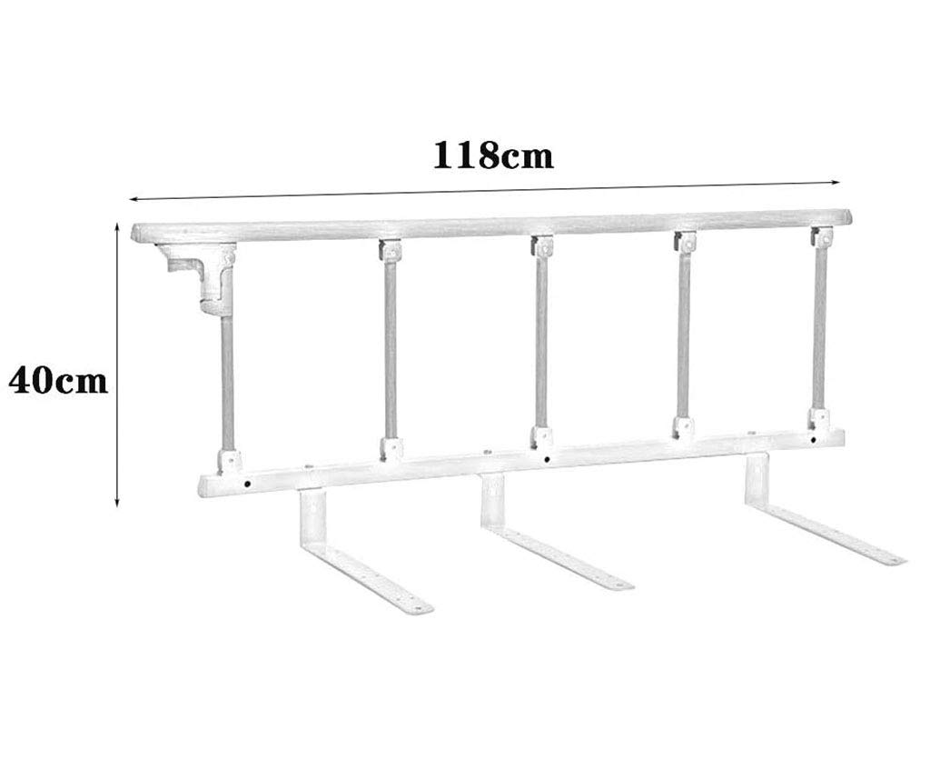 Protector de riel de cama para adultos, mango auxiliar de seguridad, barandillas protectoras para suministros, valla de cama de hospital para personas mayores B L85 cm/B/L62 cm (A L62 cm) (A L118 cm)