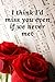 Produktbild I think Id miss you even if we never met: valentines day quotes, Gift Ideas, Diary notebook, Journal, Notepad, or Diary for writing your daily Notes