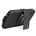 Eagle Cell POSAMT989RSTHL01 SkinnySuit Clipster Combo Case with Kick Stand and Holster Belt Clip for Samsung Galaxy S2 T989 - Retail Packaging - Black