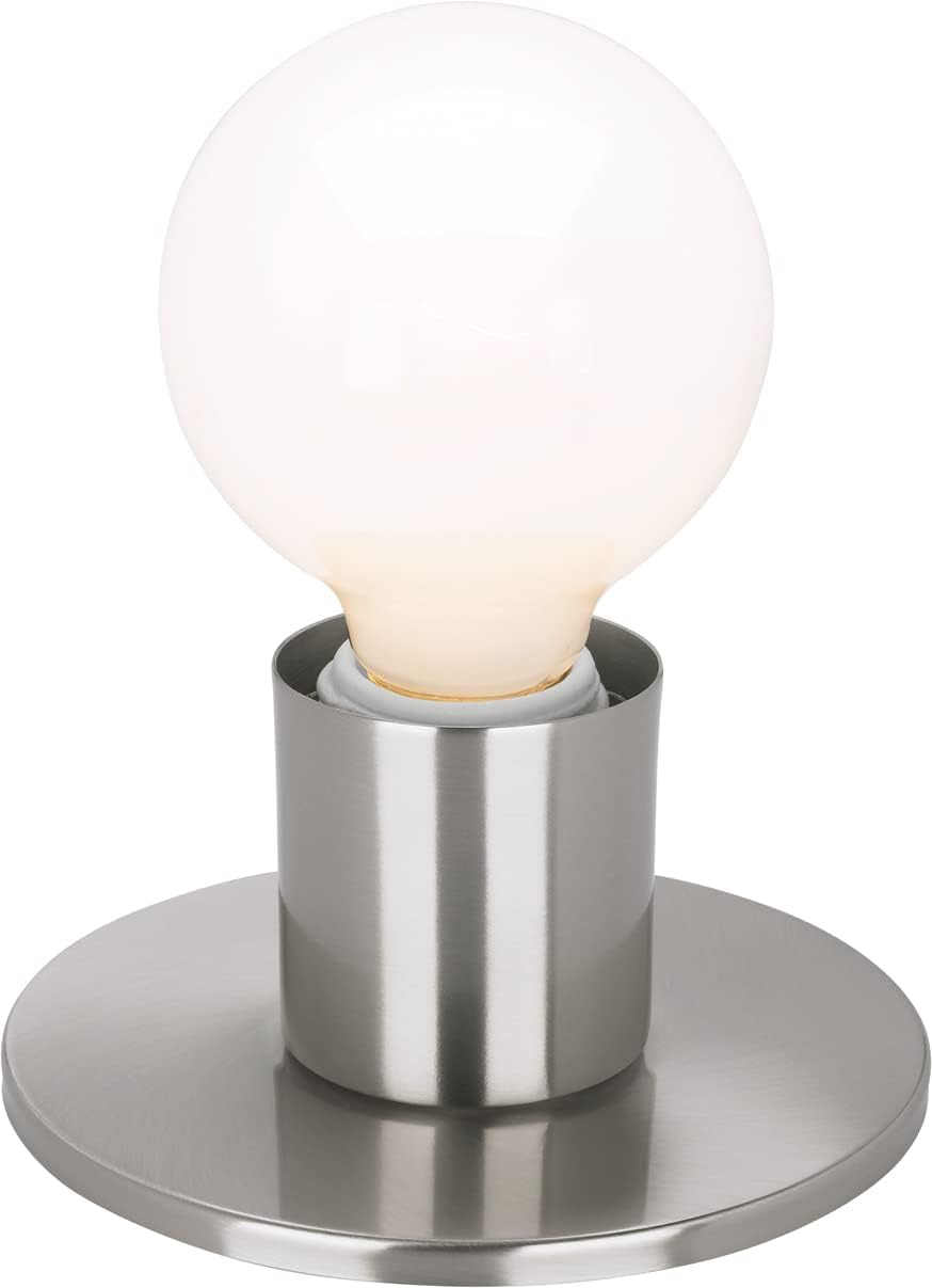 Nuvo Lighting 60/4802 One Light Dual Surface Mount Vanity, Polished Nickel