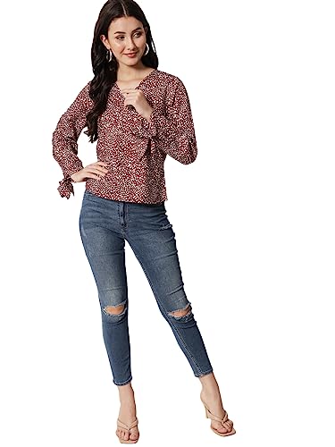 Image of KOTTY Women's Trendy Cotton Top for Girls and Women