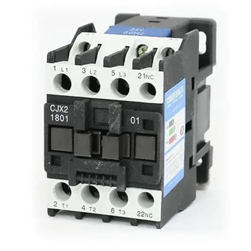 Contacteur AC CJX2-1801 380V triphasé 3 pôles pour commande moteur électrique