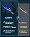 Fitense LED Reflective Belt Sash with Phone Holder, High Visibility Reflective Running Gear Rechargeable Light Up Safety Lights for Walkers for Runners Men Women