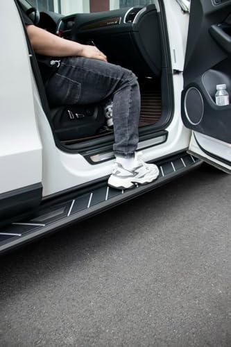 Marchepieds fixes Hyundai Santa Fe MX5 pour sorties nature