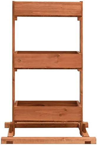 Festnight Jardinera Vertical |Jardinera Alta de Madera De Abeto p...