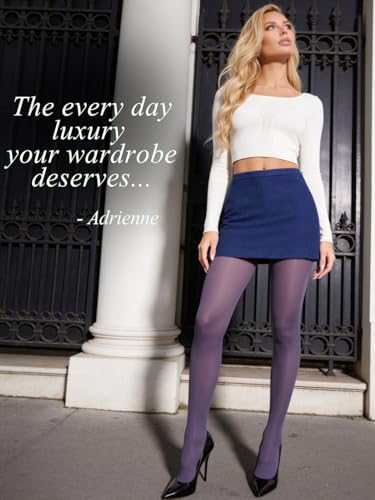 Image of Charm and Attitude Semi Opaque Tights for Women | Colored Pantyhose Stockings Nylons 40D