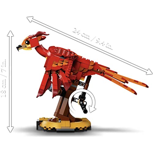 Lego Harry Potter Hedwig (75979) & Fawkes, Dumbledore's Pheonix (76394) Exclusive Set - Lego - Immagine 3