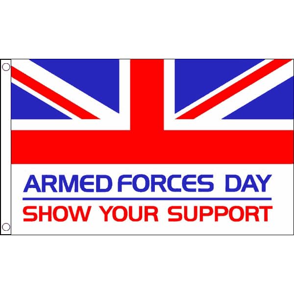 Flagtex Remembrance Flag Armed Forces Day Large 8ft x 5ft (240cm x 150cm), Giant British Military Support Flag