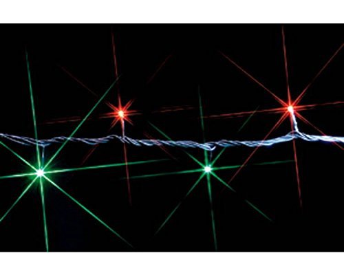 ジェフコム LEDルミネーション 連結タイプ LEDストリング 5m 赤×緑 SJ-E05-05RG