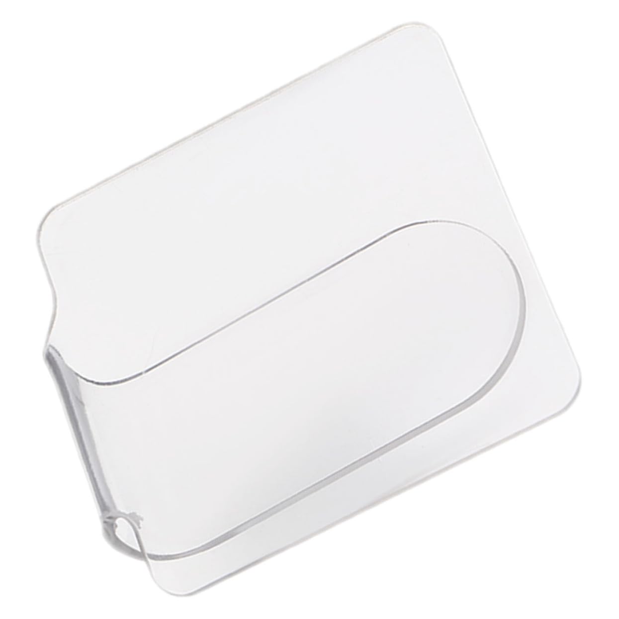 FOYTOKI Ergonomic Handheld Makeup Palette for Foundation Acrylic Mixing Palette Display for Nail Art