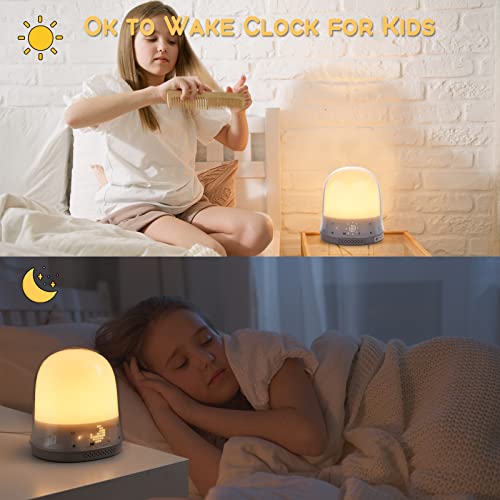 Newq Ok To Wake Clock For Kids, Toddler Sleep Trainer With App, Ready To Rise Alarm Clock, Sleep Training Clock With Wake Up Light & Night Light And Sound Machine, Kids Alarm Clock For Bedrooms #TOP1