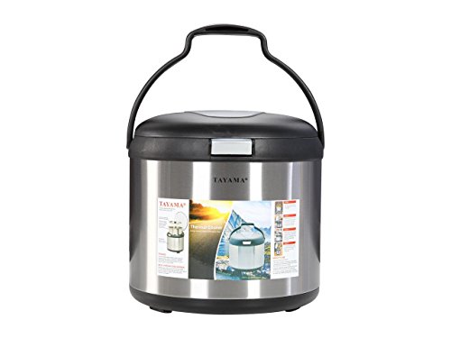 Tayama TXM-70CFZ Energy-Saving Thermal Cooker, 7 quart, Black, - Image 3